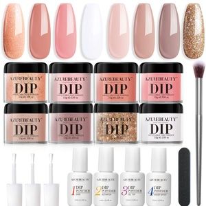 Nail dip powder kits